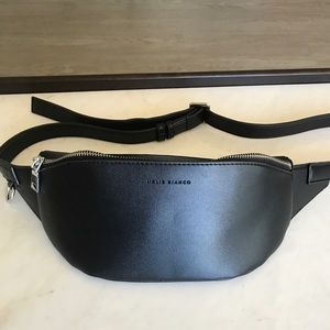 Melie Bianco Jenna vegan bone belt bag- Never worn